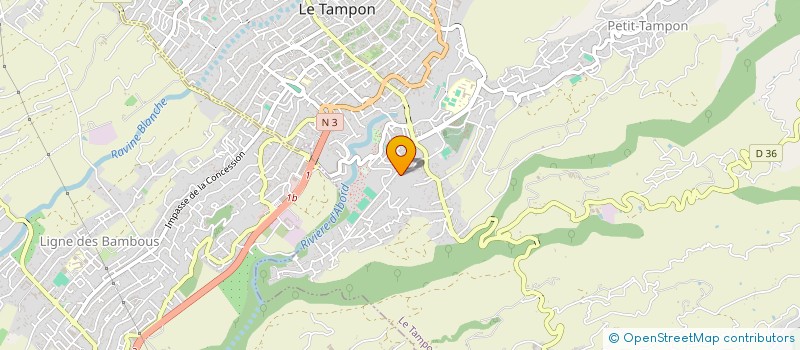 localisation de l'entreprise SAVOIR-FAIRE ARTISTIQUE ET CULTUREL DES AMIS DES ILES DE L'OCEAN INDIEN  LE TAMPON