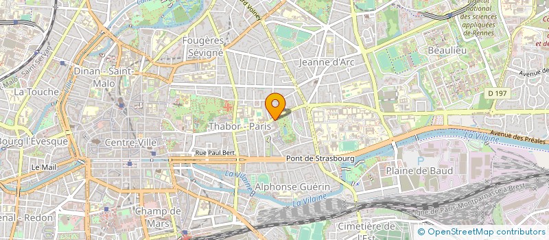 localisation de l'entreprise SAVOIR-FAIRE LINUX à RENNES