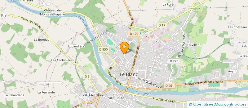 localisation de l'entreprise SAVOIR FAIRE LOCAL à LE BLANC