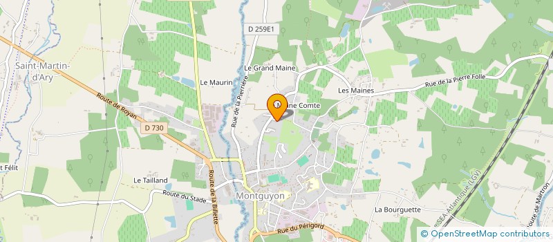 localisation de l'entreprise SAVOIR FAIRE SOIT MEME MARINA  MONTGUYON