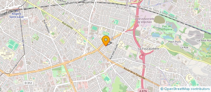localisation de l'entreprise SAVOIR FER à ANGERS