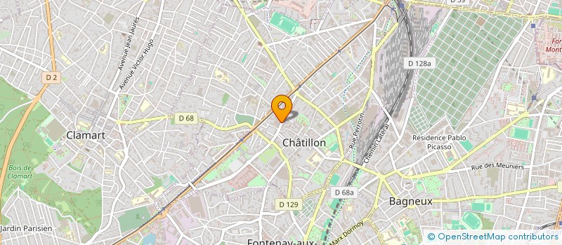 localisation de l'entreprise SAVOIR FER à CHATILLON