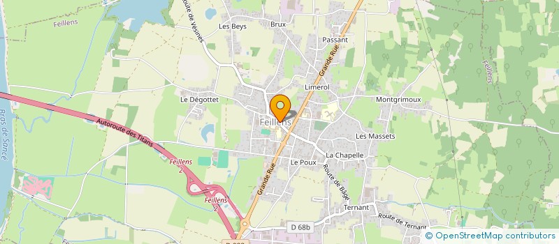 localisation de l'entreprise SAVOIR GARDER LA FORME à FEILLENS