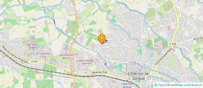 localisation de l'entreprise SAVOIR S INITIER FACILEM%ENT A LA MUSIQUE  L'ISLE-SUR-LA-SORGUE