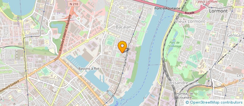 localisation de l'entreprise SAVOIRS  BORDEAUX