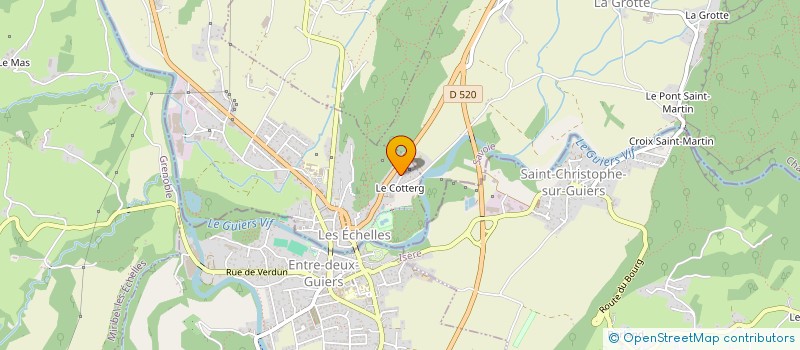 localisation de l'entreprise SAVOIRS EN POCHE à LES ECHELLES