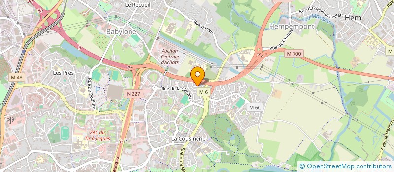 localisation de l'entreprise SAVOIRS ET CLINIQUE à VILLENEUVE-D'ASCQ