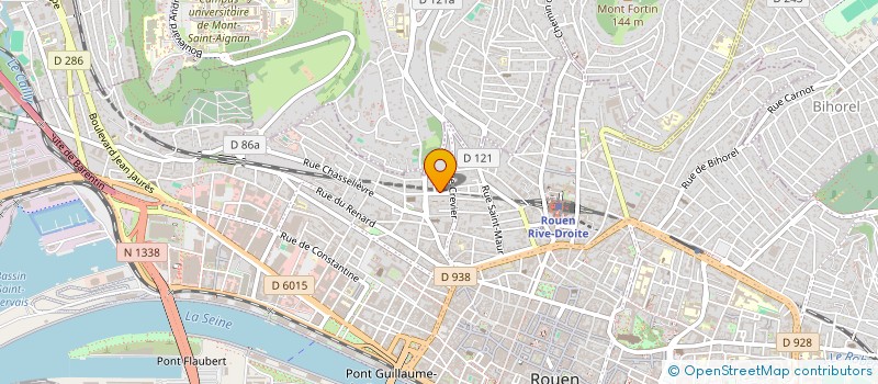 localisation de l'entreprise SAVOIRS ET PERSPECTIVES à ROUEN