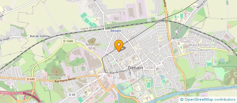 localisation de l'entreprise SAVOIRS PARTAGES  DENAIN