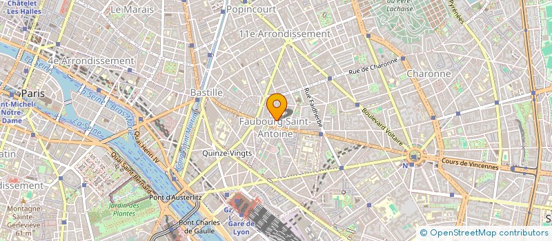 localisation de l'entreprise SAVON CARRE  PARIS