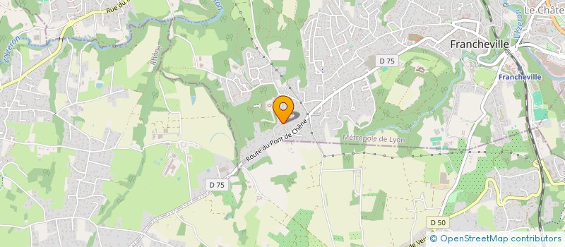 localisation de l'entreprise SAVONNERIE DE L'YZERON  FRANCHEVILLE