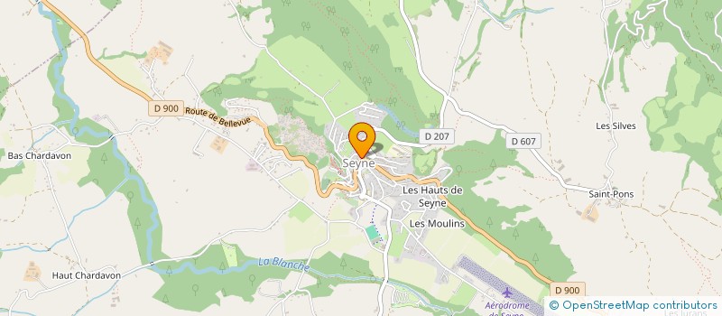 localisation de l'entreprise SAVONNERIE DE LA BLANCHE  SEYNE