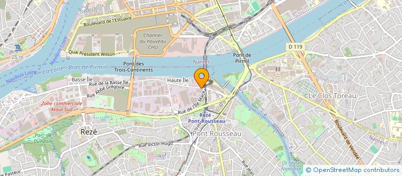 localisation de l'entreprise SAVONNERIE ET PARFUMERIE BERNARD à REZE