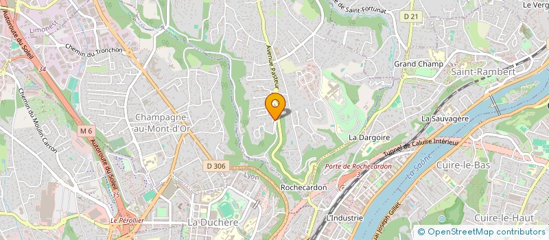 localisation de l'entreprise SAVONNET  SAINT-DIDIER-AU-MONT-D'OR