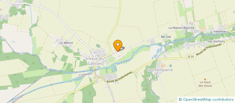 localisation de l'entreprise SAVONS ARTHUR à SCEAUX-DU-GATINAIS