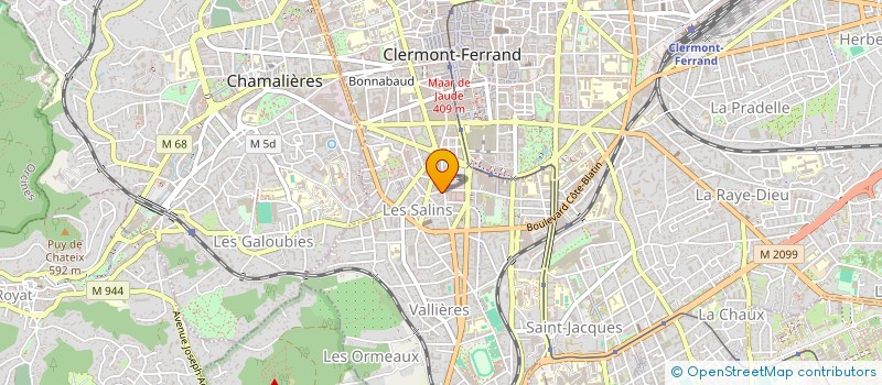 localisation de l'entreprise SAVORY  CLERMONT-FERRAND