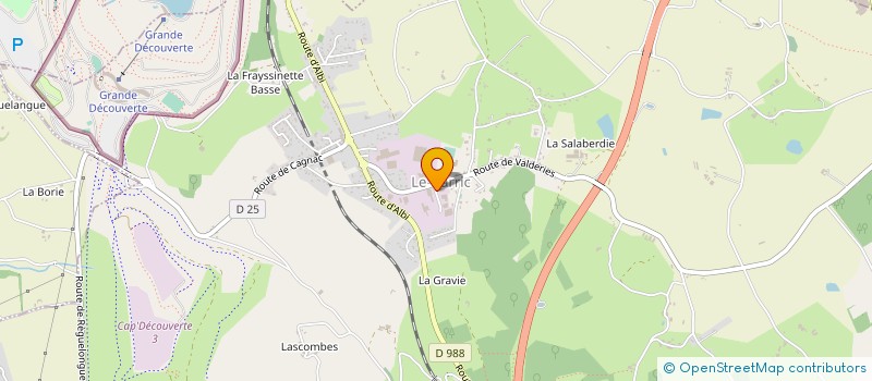 localisation de l'entreprise SAVOUR'MIEL  LE GARRIC