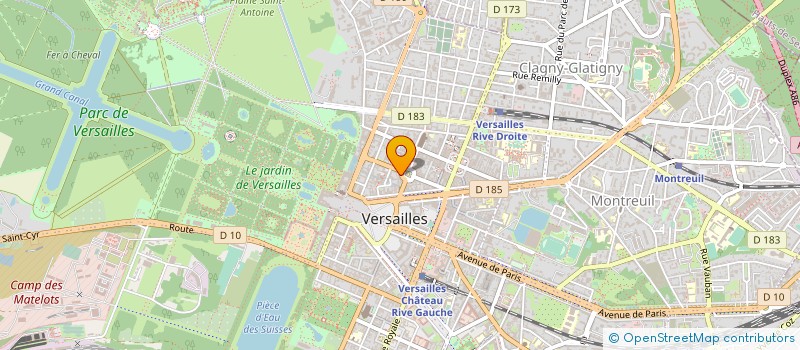 localisation de l'entreprise SAVOURE, NOTAIRES à VERSAILLES