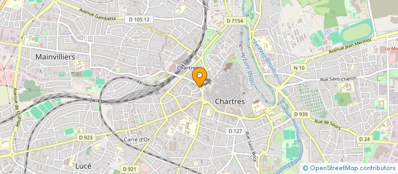 localisation de l'entreprise SAVOUREE à CHARTRES