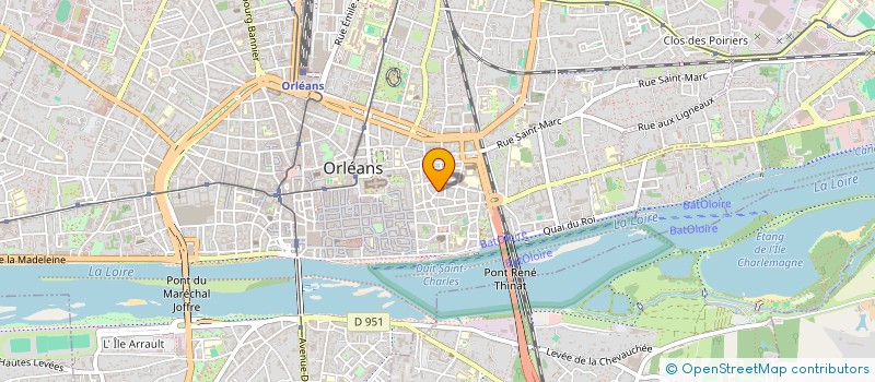 localisation de l'entreprise SAVOUREZ NATURE ET BIO à ORLEANS