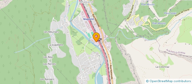 localisation de l'entreprise SAVOY INTERNATIONAL  CLUSES