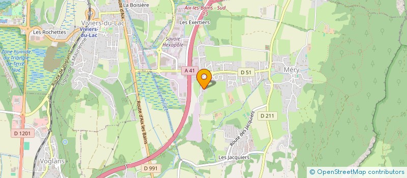 localisation de l'entreprise SAVOYAGE TRANSFERT à MERY