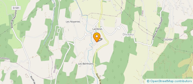 localisation de l'entreprise SAVOYARD TP DROME  CREST