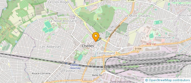 localisation de l'entreprise SAVOYETTE à CHELLES