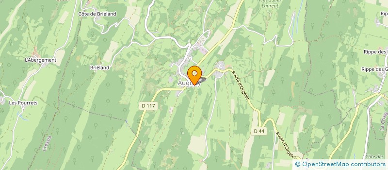 localisation de l'entreprise SAVRA  AUGISEY