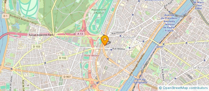 localisation de l'entreprise SAVSTAR  PARIS