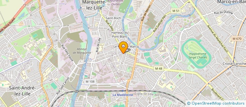 localisation de l'entreprise SAVTECH  MARCQ-EN-BARUL