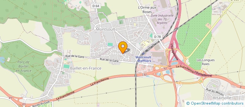 localisation de l'entreprise SAVTY INVEST  BAILLET-EN-FRANCE