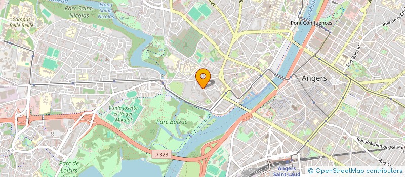 localisation de l'entreprise SAVY INVESTISSEMENT CONSEIL à ANGERS