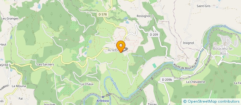 localisation de l'entreprise SAVYMMO  ARLEBOSC