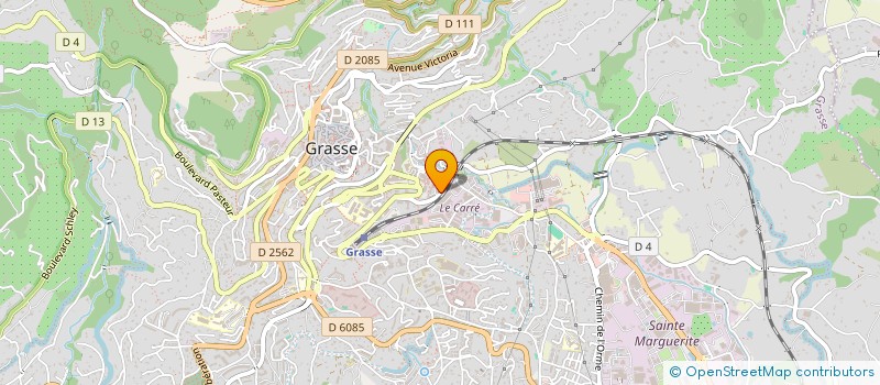 localisation de l'entreprise SAWA COTE D AZUR à GRASSE