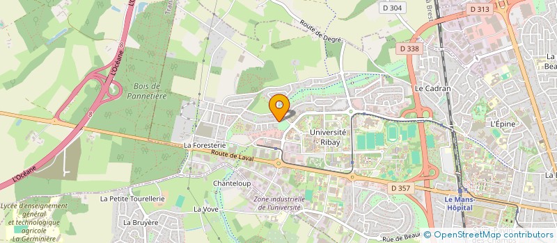 localisation de l'entreprise SAWA O BOSO 72  LE MANS