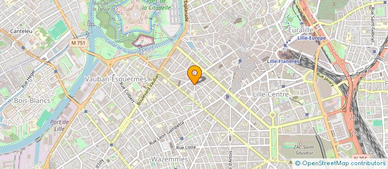 localisation de l'entreprise SAWADO  LILLE