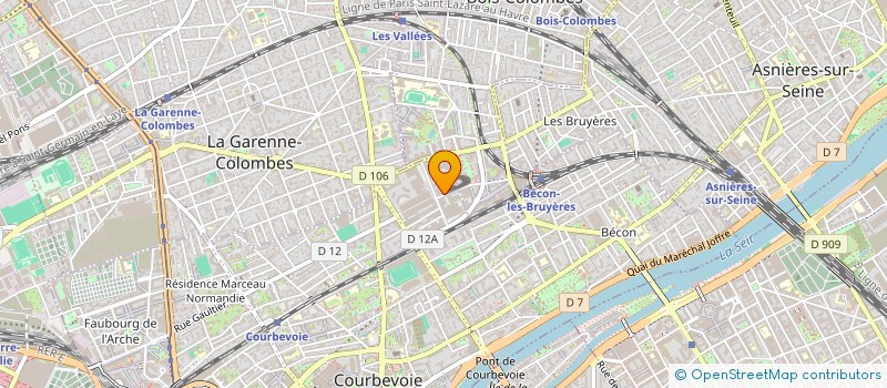 localisation de l'entreprise SAWALDA à COURBEVOIE