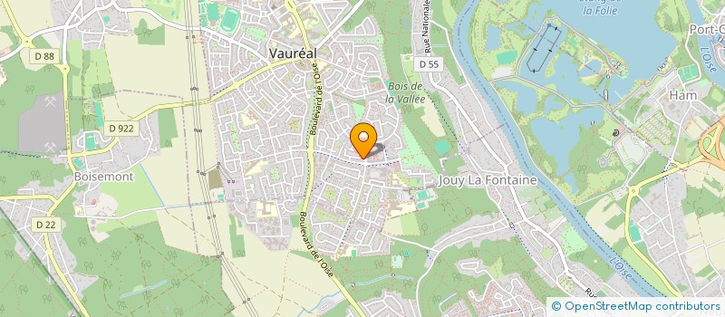 localisation de l'entreprise SAWANKIRPAL DARSHAN RAJINDER MISSION  VAUREAL