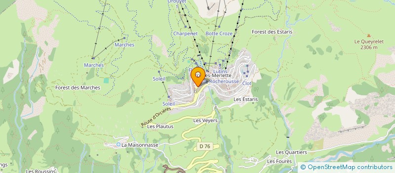 localisation de l'entreprise SAWANN à ORCIERES