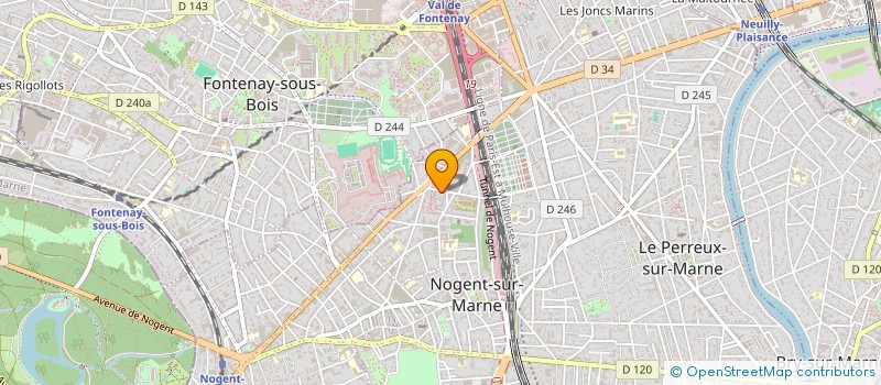 localisation de l'entreprise SAWANN C. à NOGENT-SUR-MARNE