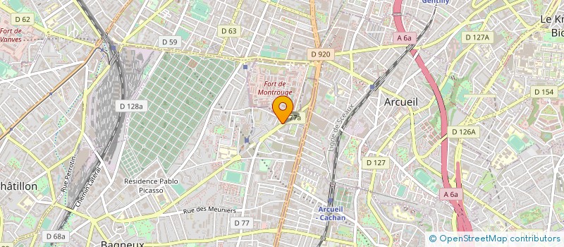 localisation de l'entreprise SAWASDEE THAI à BAGNEUX