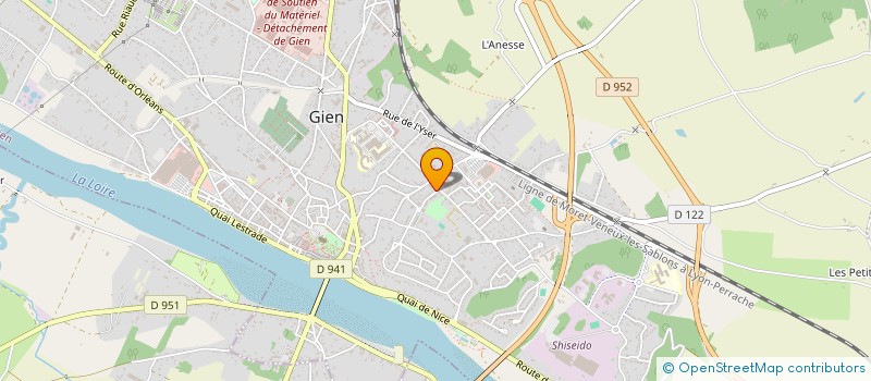 localisation de l'entreprise SAWIRI  GIEN