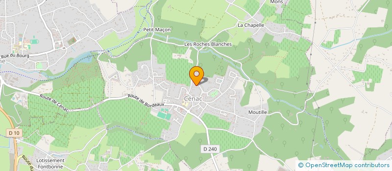 localisation de l'entreprise SAWL  CENAC