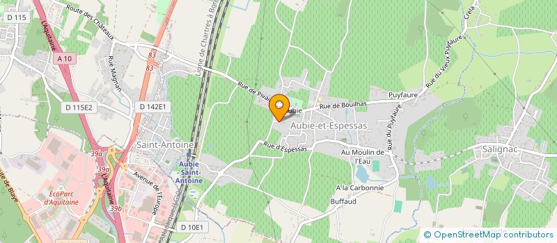 localisation de l'entreprise SAX  VAL DE VIRVEE