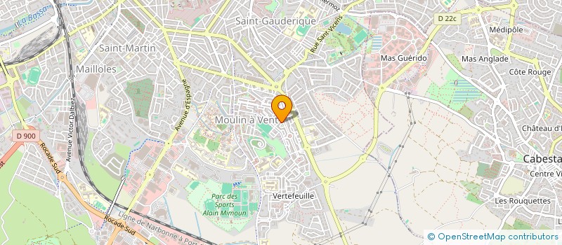 localisation de l'entreprise SAX'ACTIV  PERPIGNAN