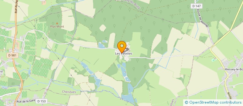 localisation de l'entreprise SAXA  CHENOVES