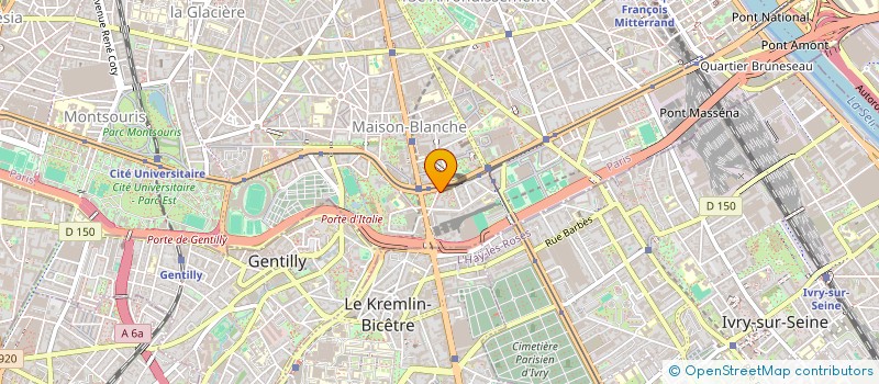 localisation de l'entreprise SAXATTAX  PARIS