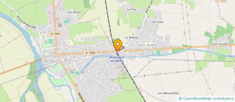 localisation de l'entreprise SAXAVOLTA  SAINT-ANDRE-LE-PUY