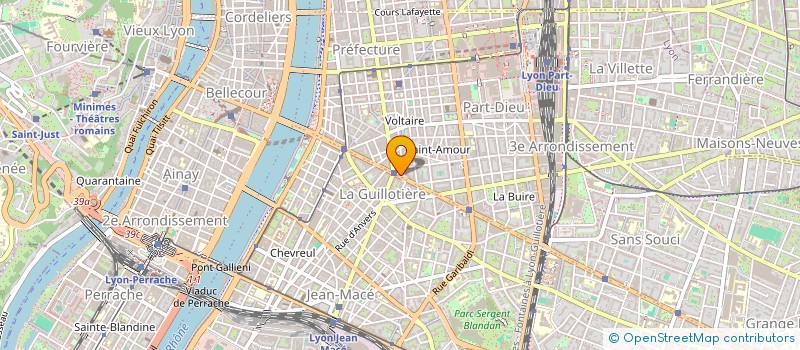 localisation de l'entreprise SAXE FONCIER  LYON